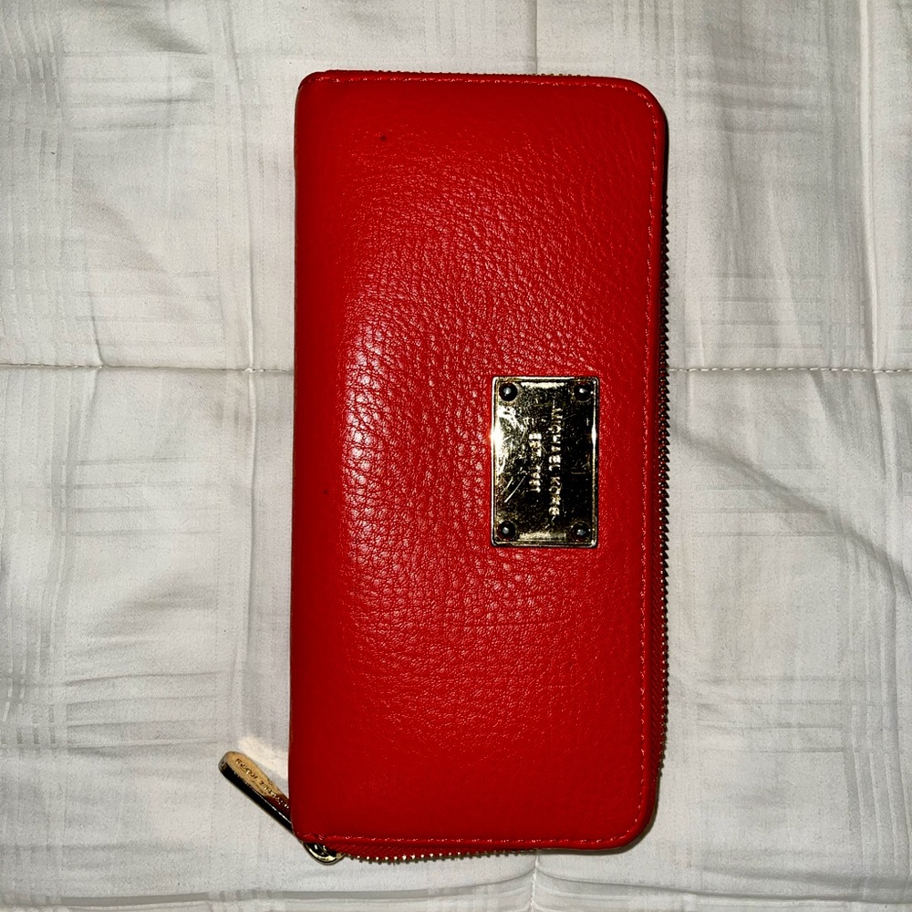 MK Orange Wallet
